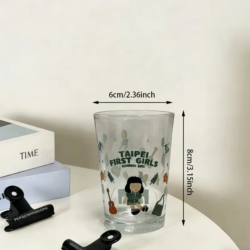 맞춤형 원추형 유리 텀블러
